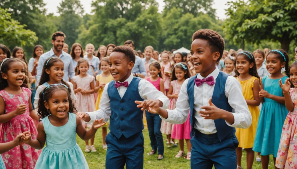 animation enfant mariage